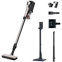 Amazon | スティック型掃除機 ［サイクロン式/コードレス］ ベージュ
